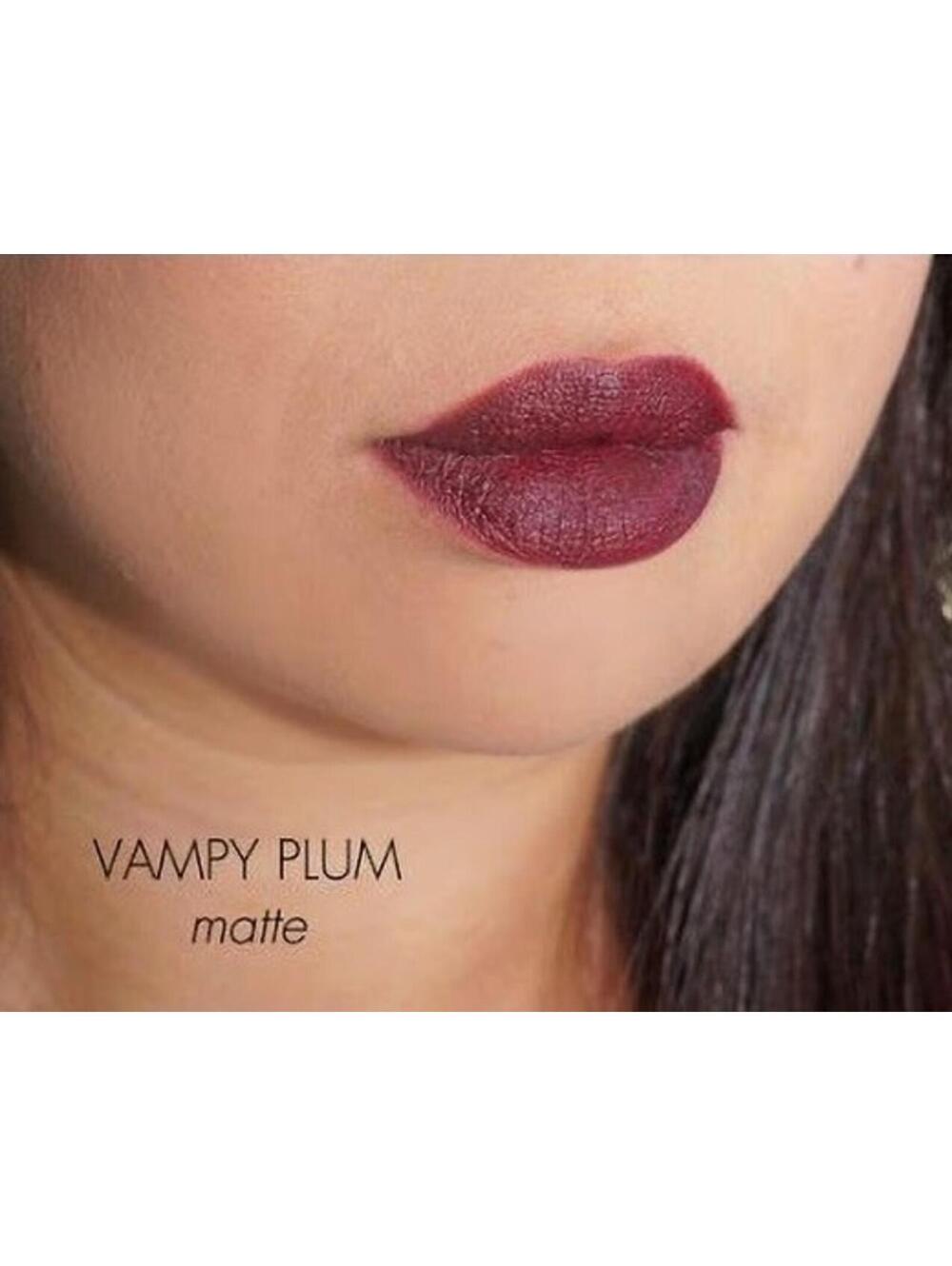 Buxom Big and Sexy VAMPY PLUM Bold Gel Lipstick 0.09 oz Lip BNIB